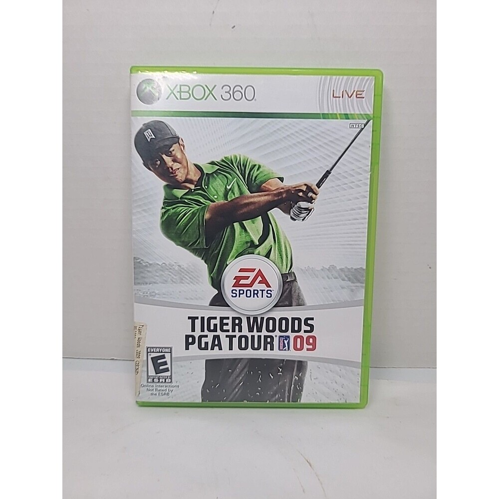 Tiger Woods PGA Tour 09 (Microsoft Xbox 360, 2008) CIB Complete